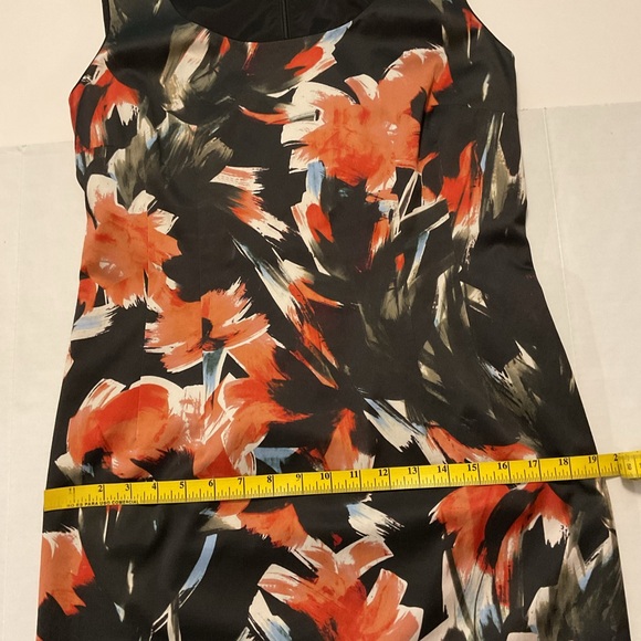Lafayette 148 NY Rebecca Abstract Floral Sheath Dress size 8 Multicolor - Picture 8 of 12